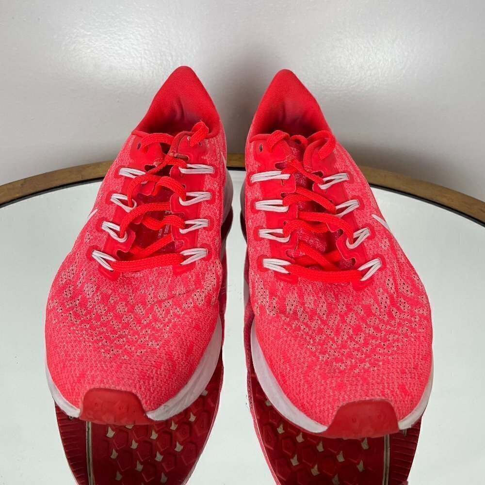 NIKE Air Zoom Pegasus 36 Laser Crimson Platinum Tint in Laser Crimson Size US 7 - Picture 5 of 9